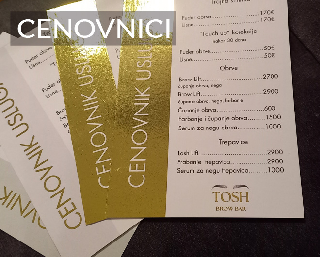 CENOVNICI